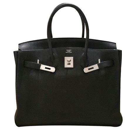 hermes black handbags